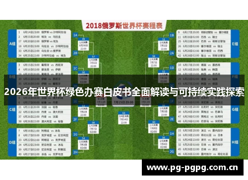 2026年世界杯绿色办赛白皮书全面解读与可持续实践探索 2026年世界杯绿色办赛白皮书全面解读与可持续实践探索